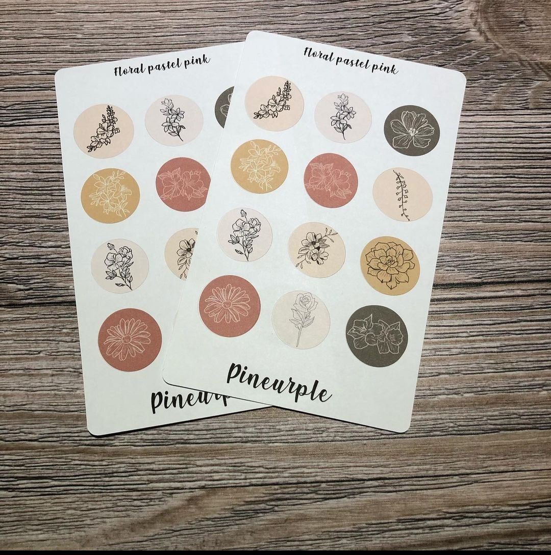 Journal Sticker sheets