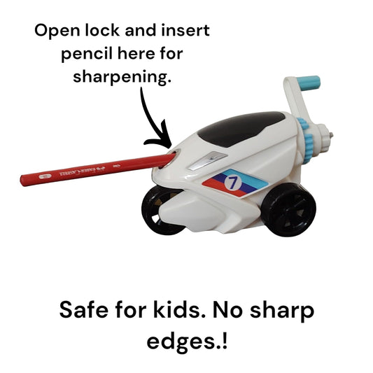 Motorbike Pencil Sharpener