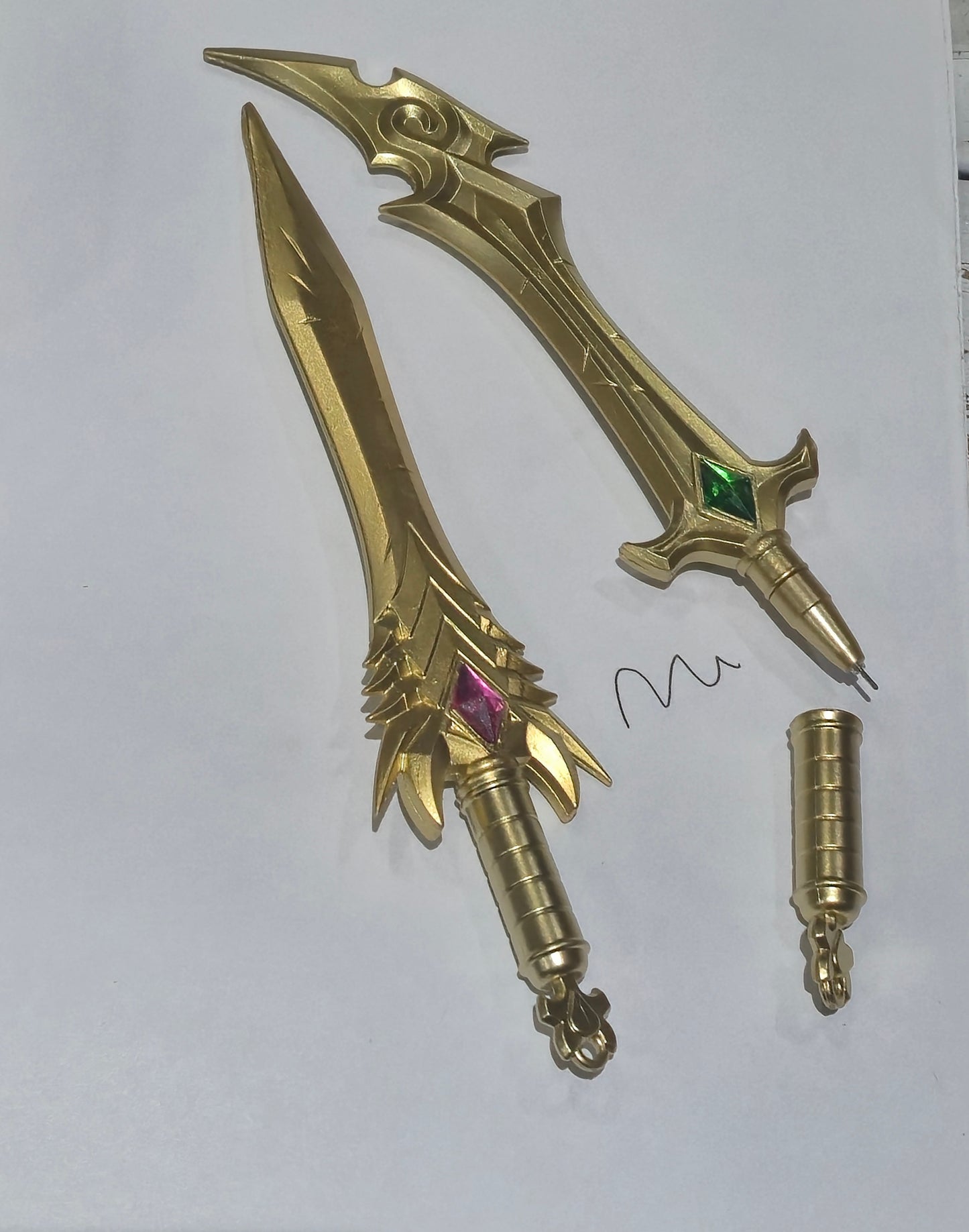 1pc Novelty Sword Pen- Black Gel Ink