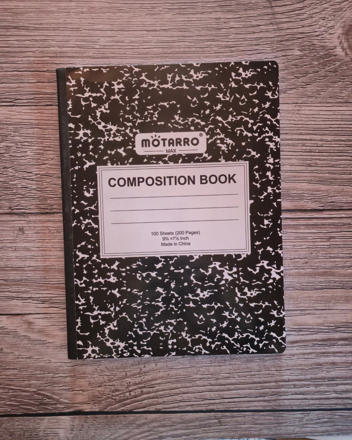 B5 Composition Notebook- 200 pages