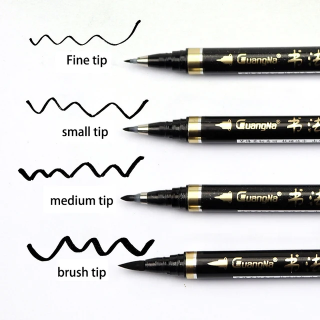 4pc Japanese Calligraphy Pens