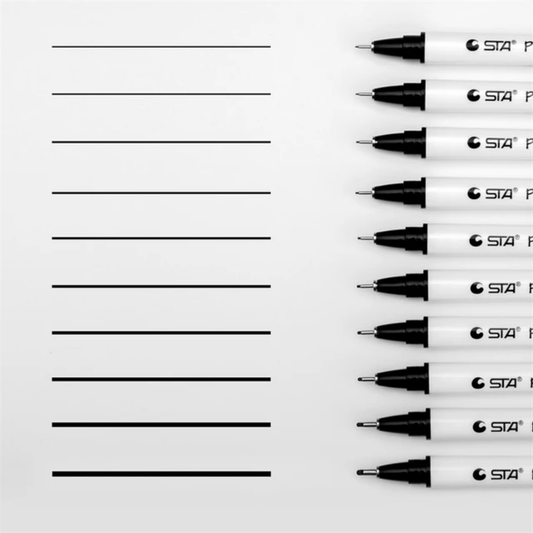 10pc STA Pigment Liners