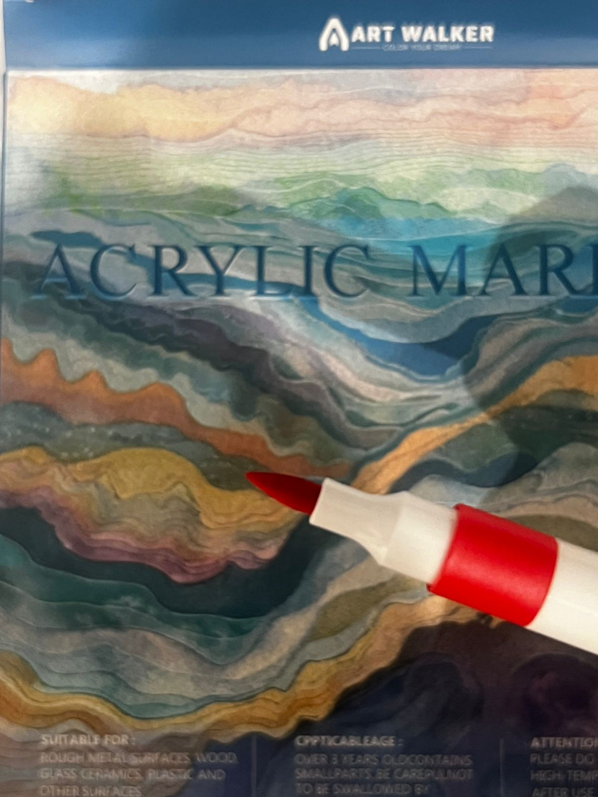 Acrylic Brush Tip Marker