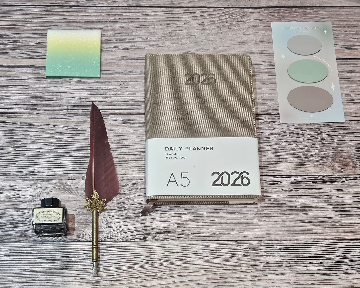 2026 Linen A5 Diary