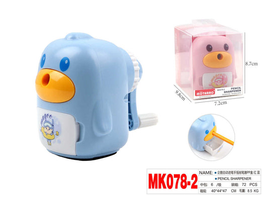 Penguin Automatic Pencil Sharpener- PINK