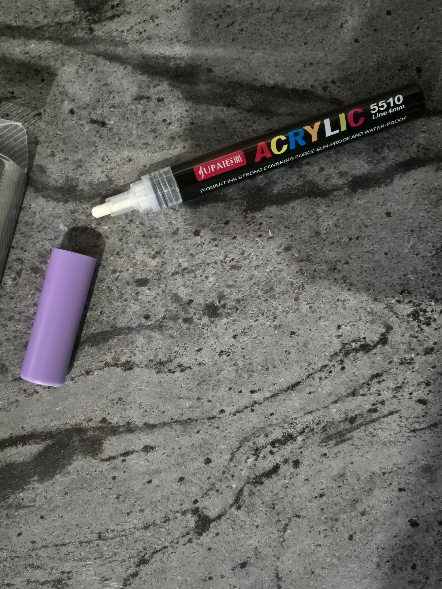 12pc Acrylic Bullet Tip Markers 4mm