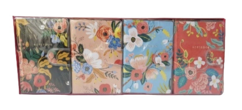 A7 notebook with velcro close