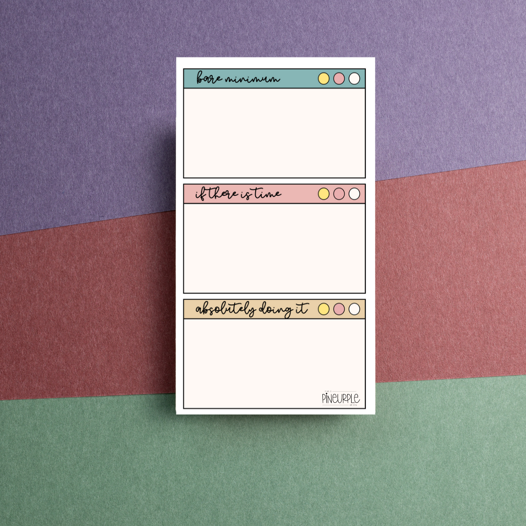 Task Memo Pad