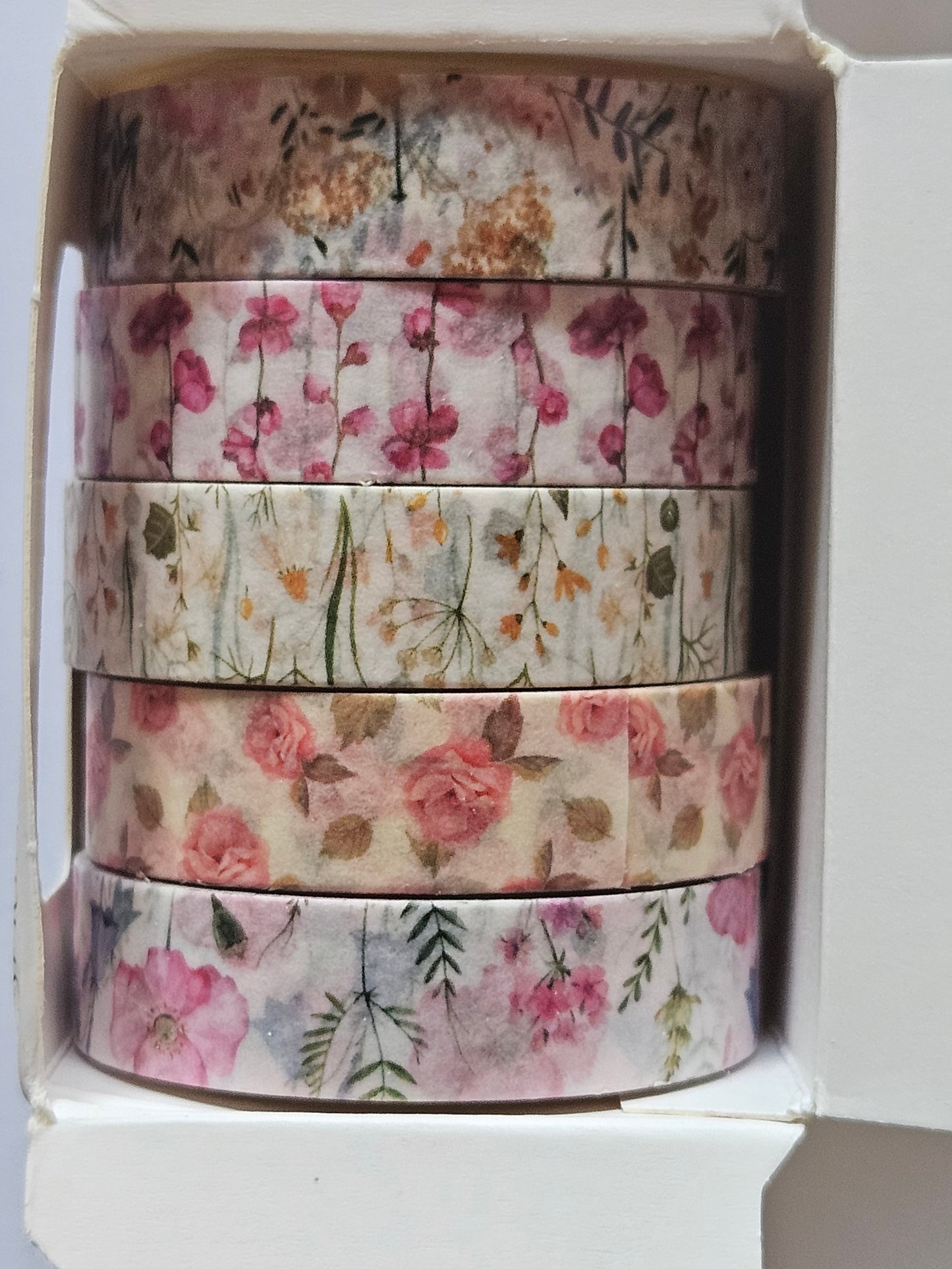 5pc Flower Washi Tape