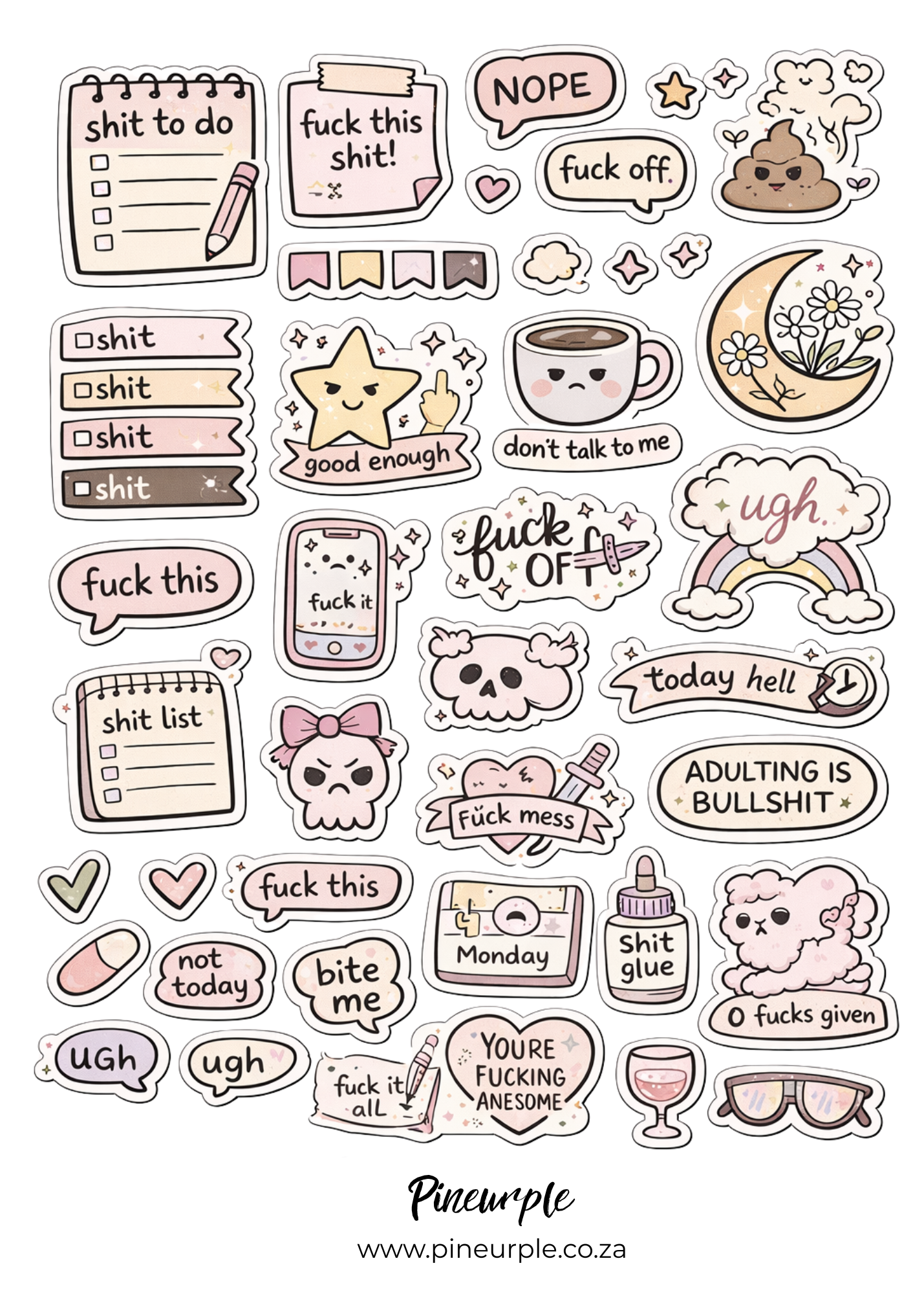 Planner Stickers A6