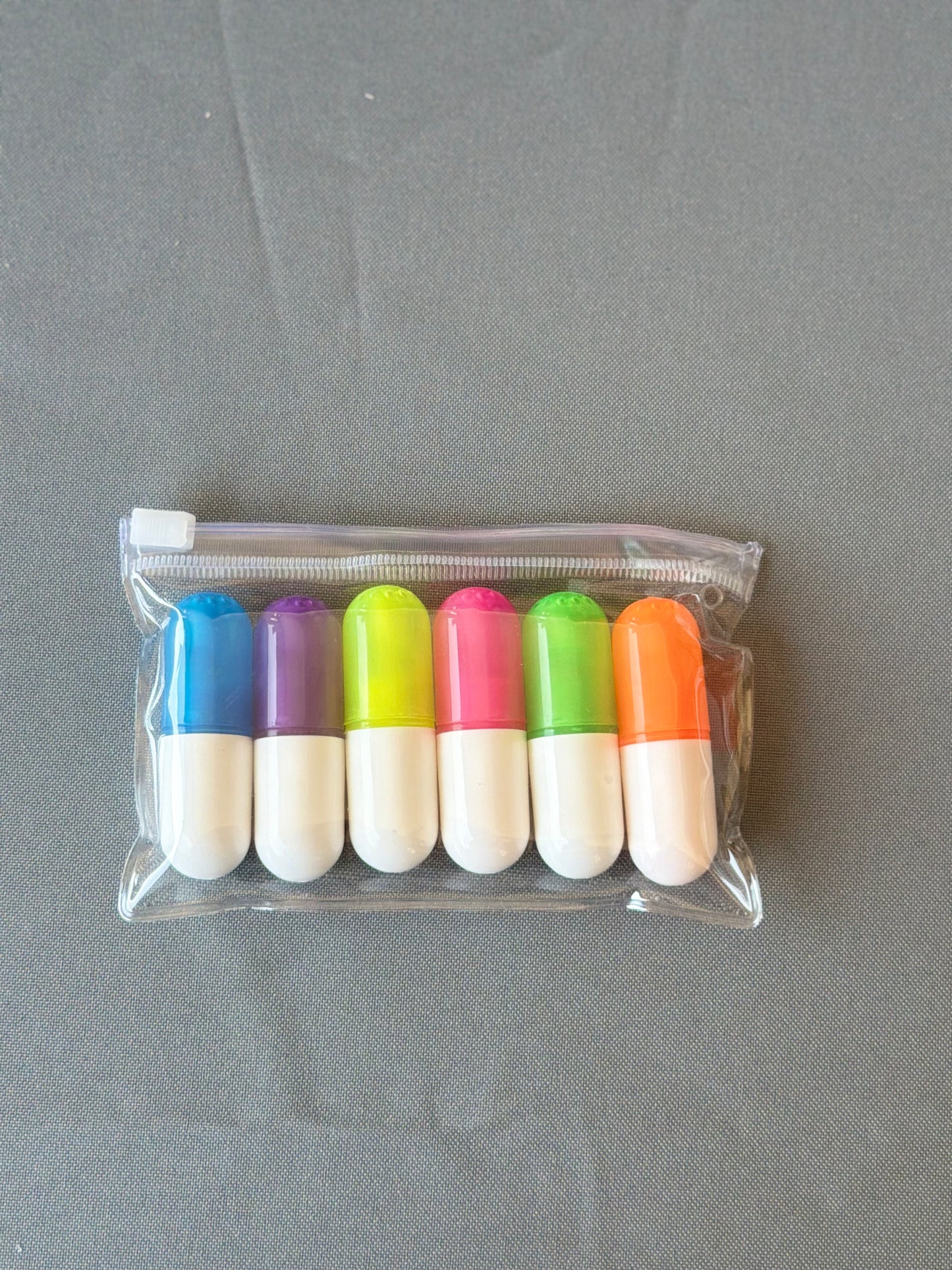 6pc Pill Highlighter