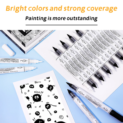 Dual Tipped Acrylic Marker- Single