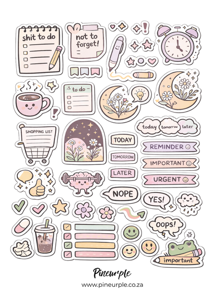 Planner Stickers A6