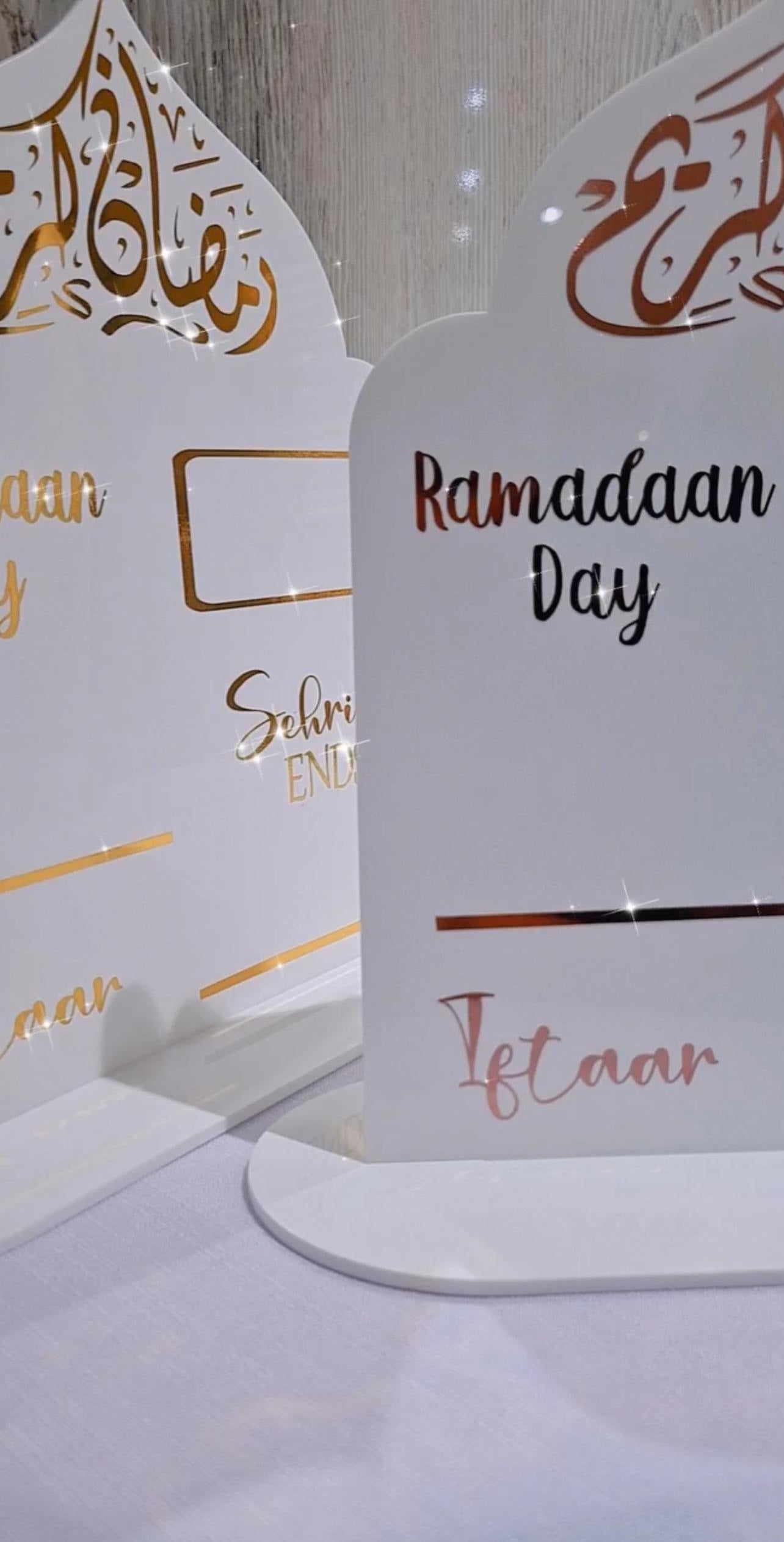 Ramadan Acrylic Boards