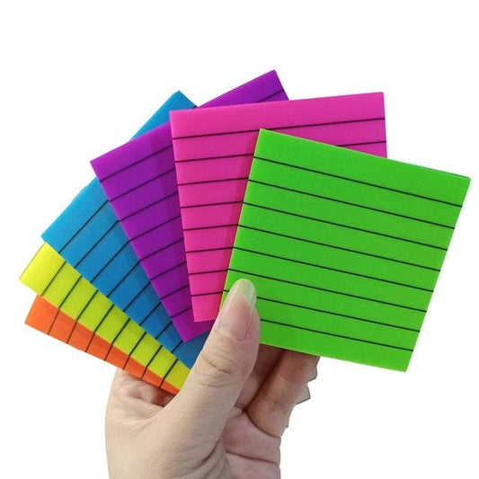 Transparent Sticky Notes-Lined