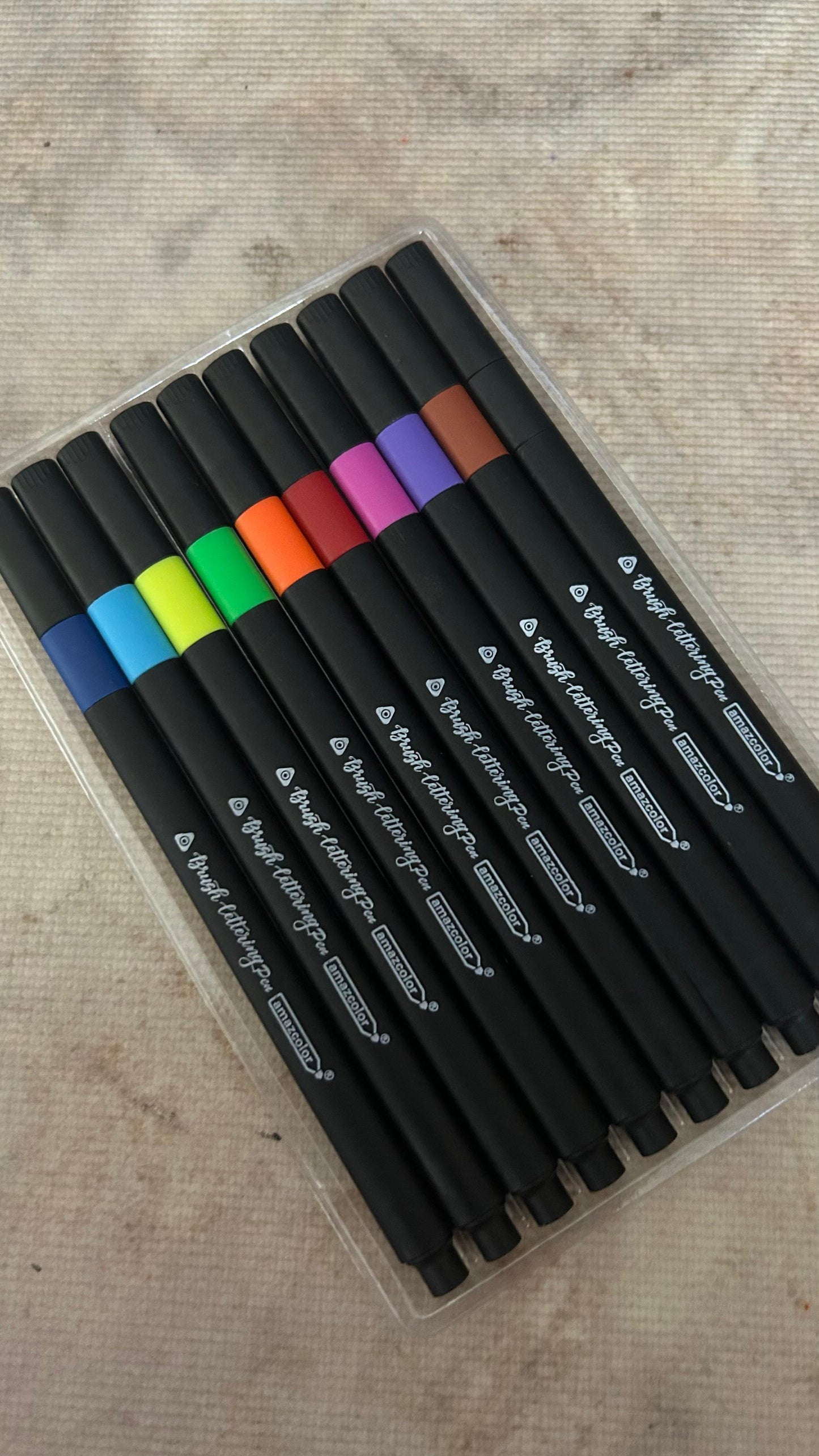 10pc Brush Lettering Markers