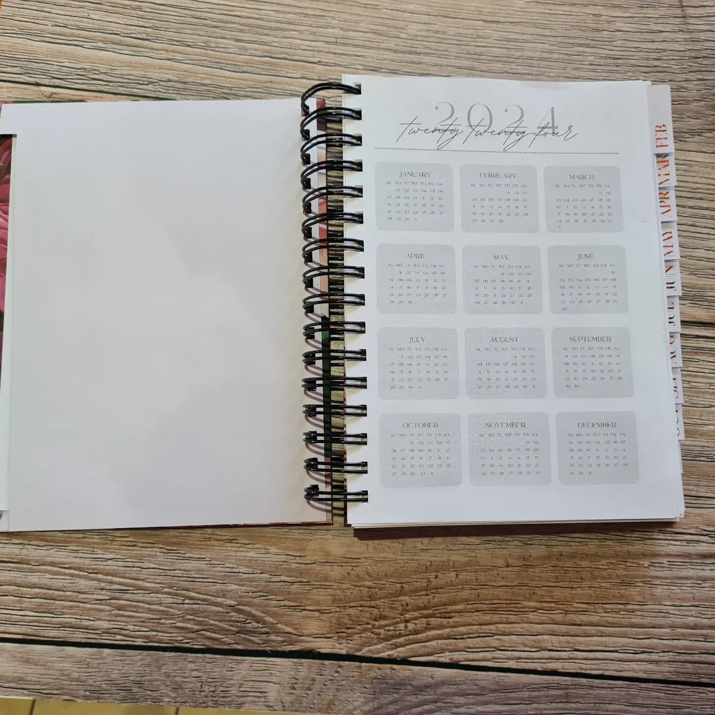 Undated Daily Planner