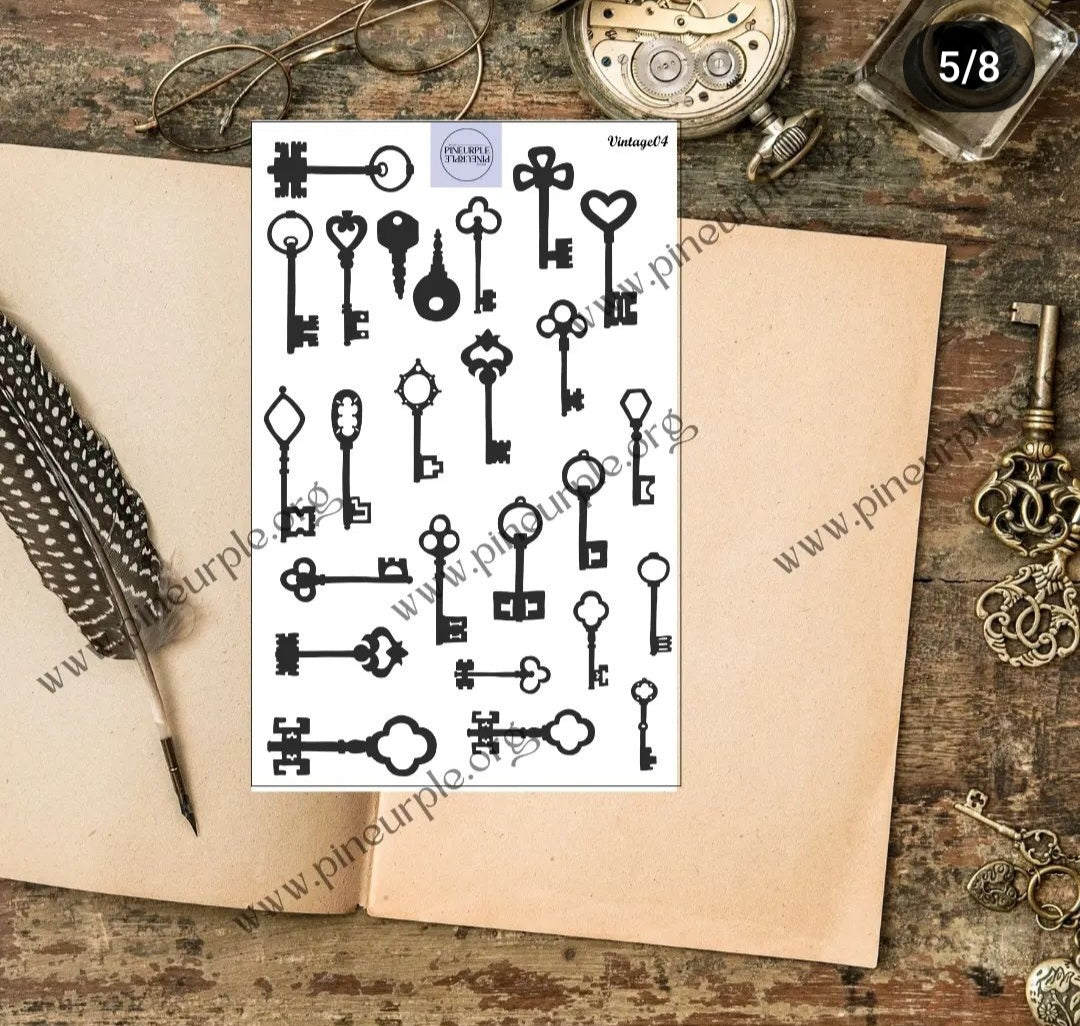 Vintage keys