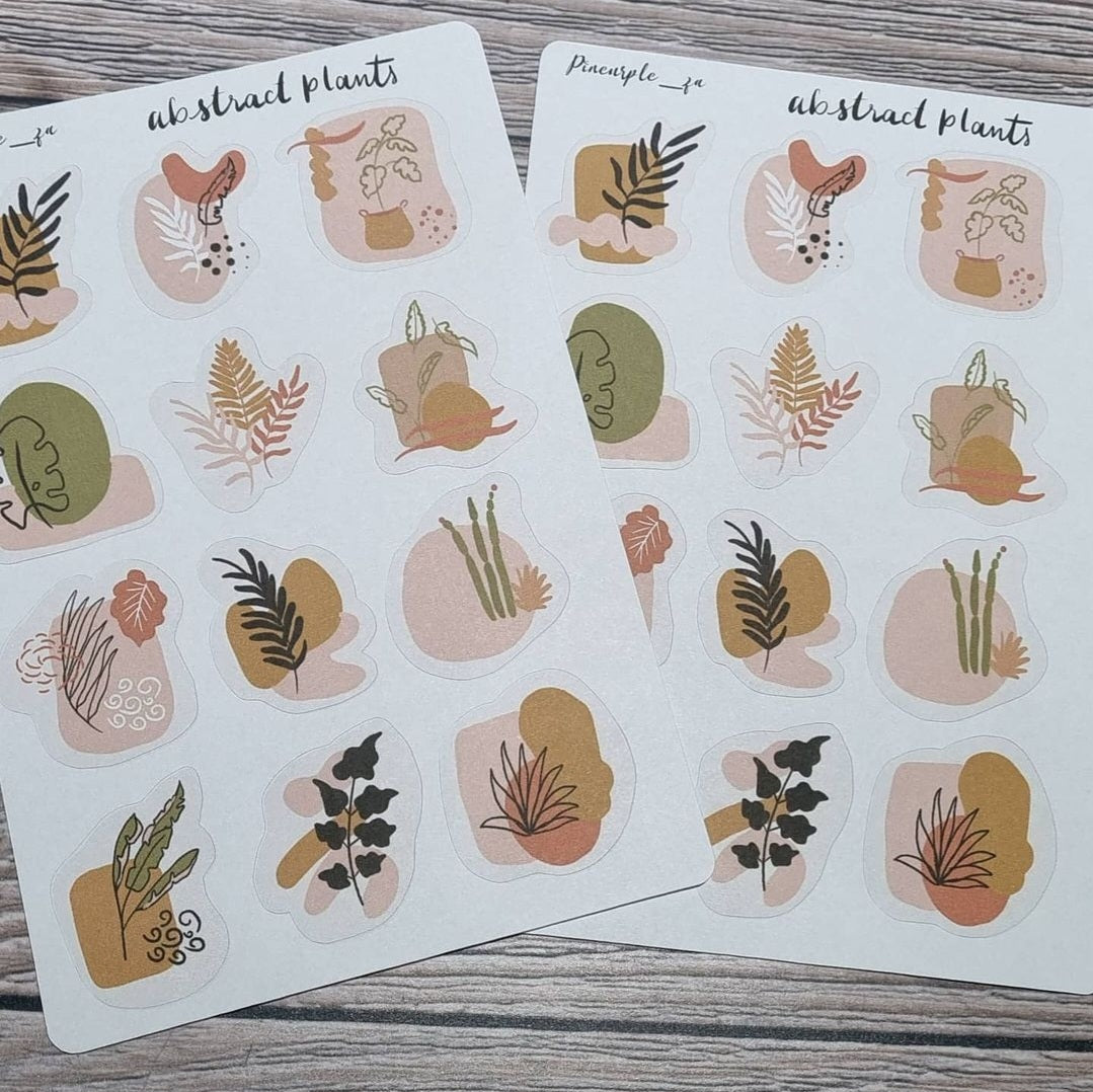 Journal Sticker sheets