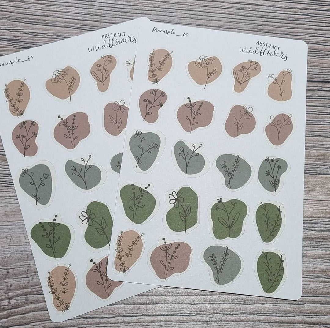 Journal Sticker sheets