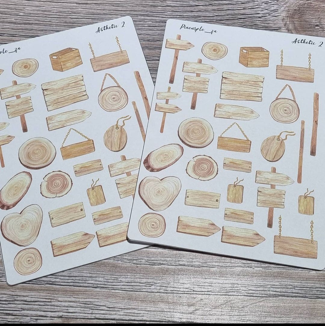 Journal Sticker sheets