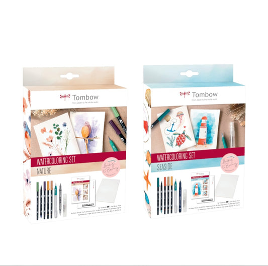 Tombow May & Berry Watercolouring Sets