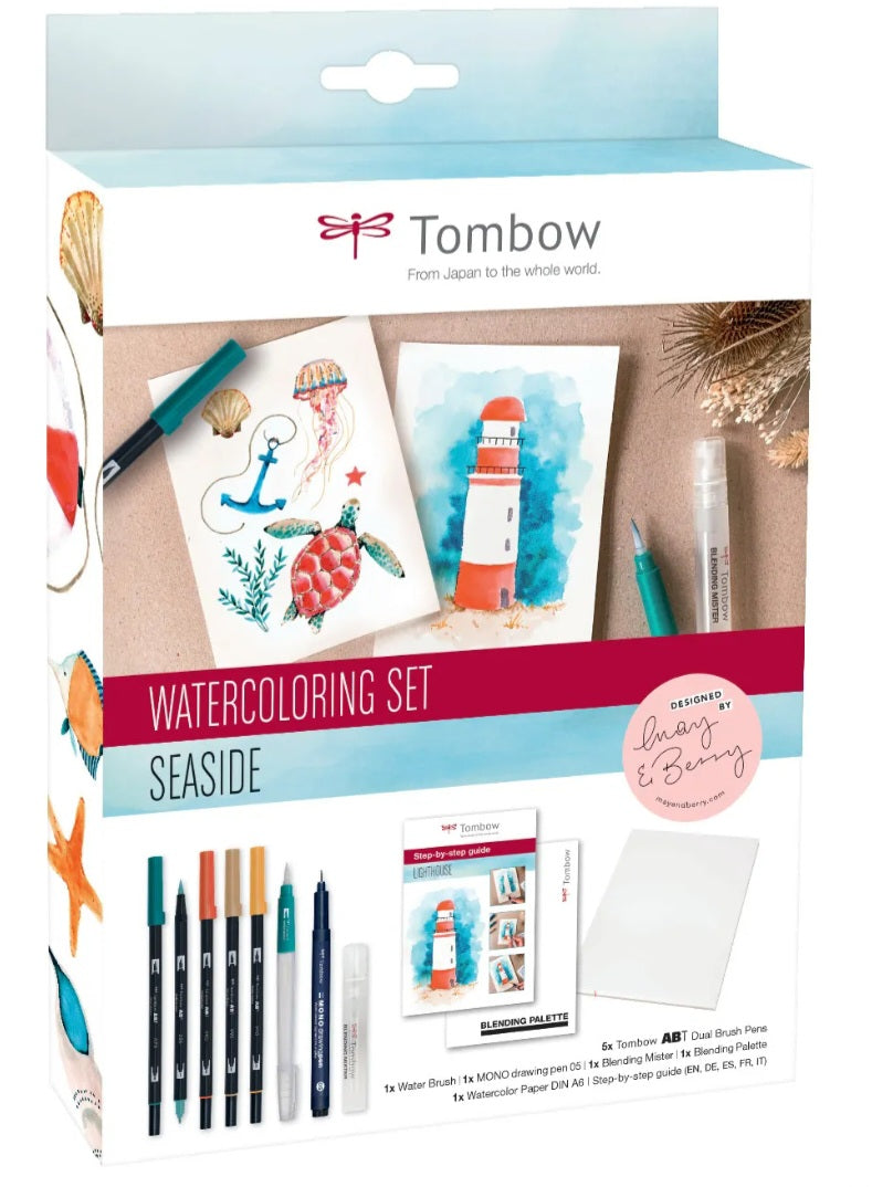 Tombow May & Berry Watercolouring Sets