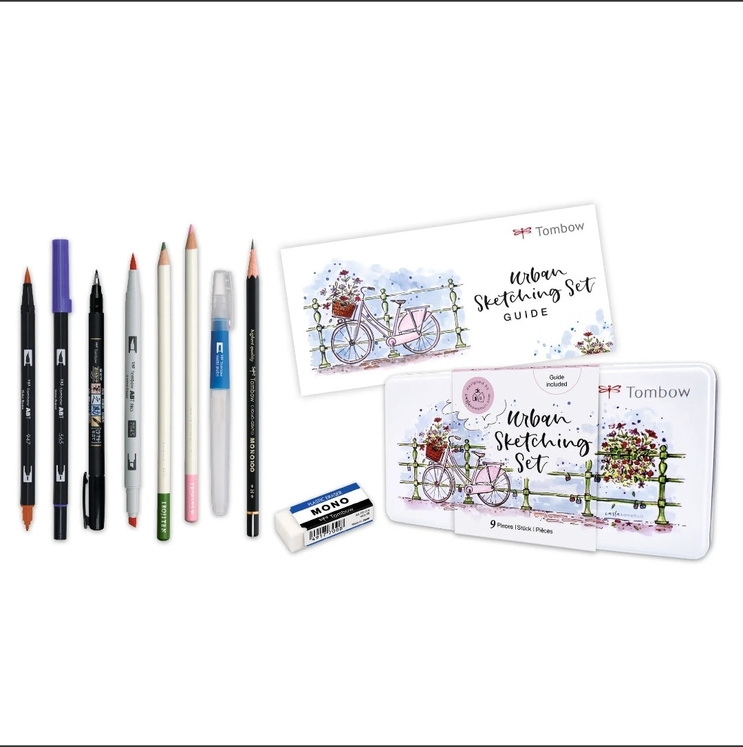 Tombow urban sketching set