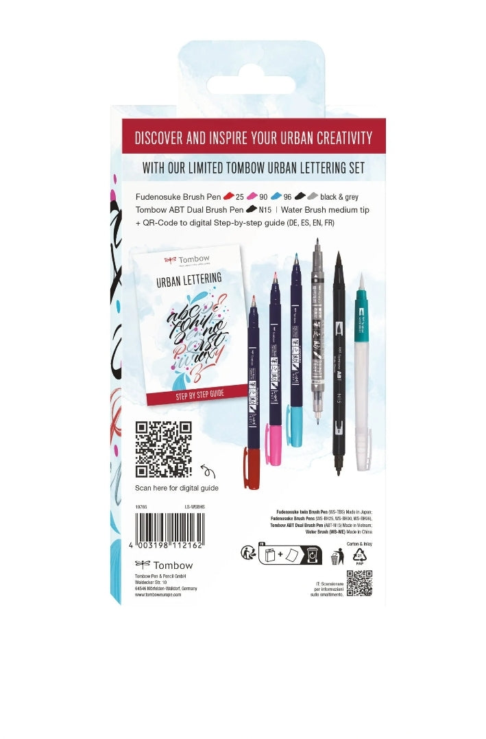 Tombow Urban Lettering Set