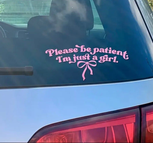 I'm just a girl