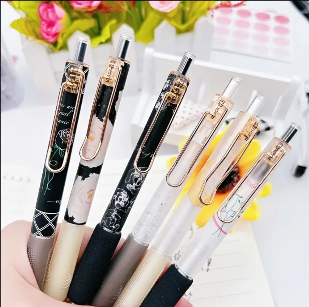 6pc Gel Pens