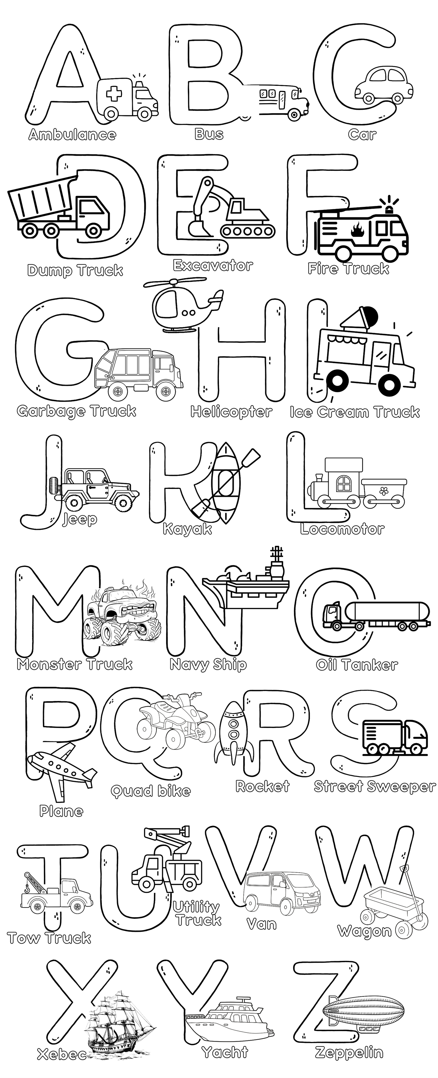 Large Colouring Sheets