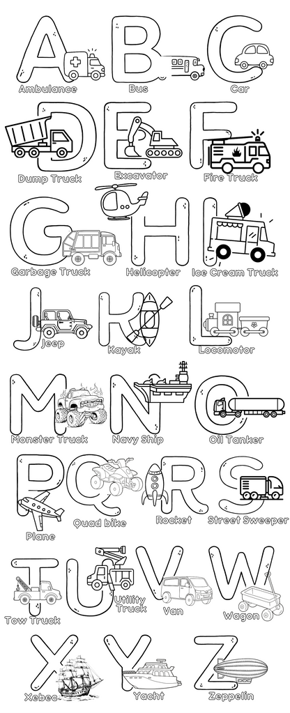 Large Colouring Sheets