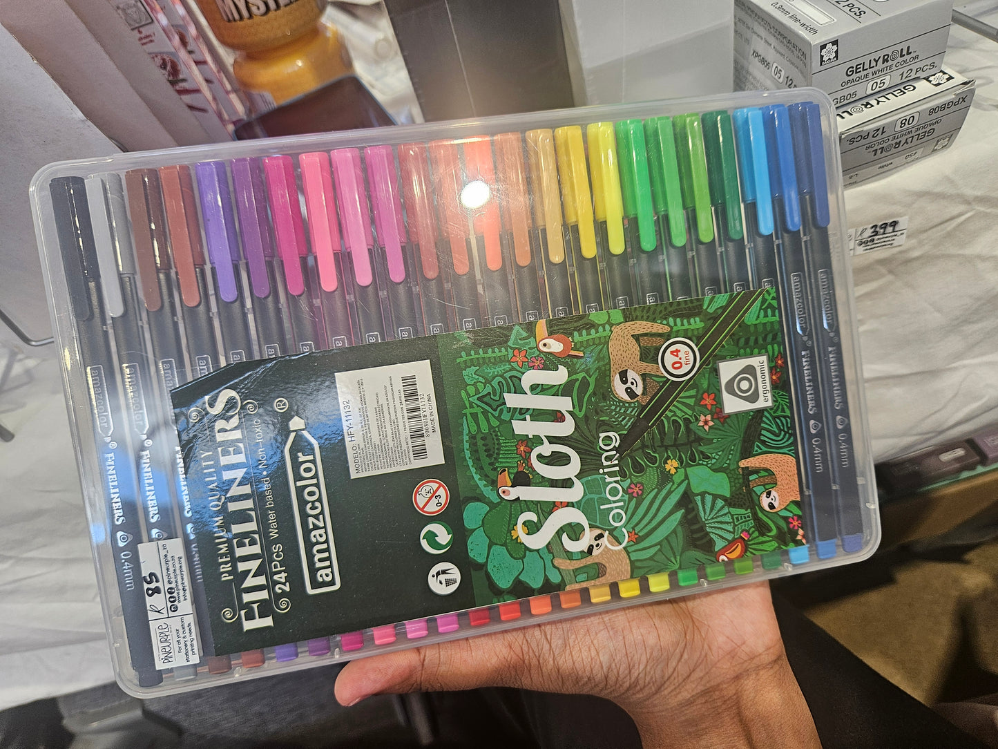 Amazocolor 24pc premium fineliners