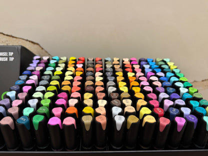 192pc Watercolour Dual Tipped Markers