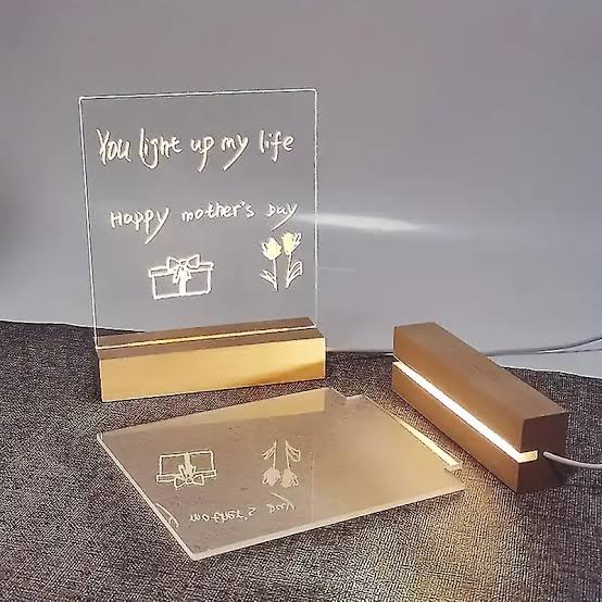 A5 light up dry erase board