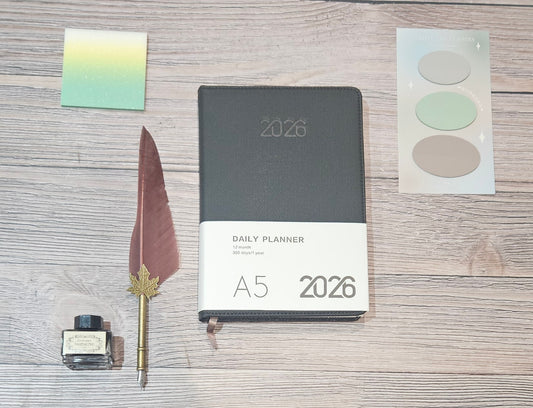 2026 Linen A5 Diary