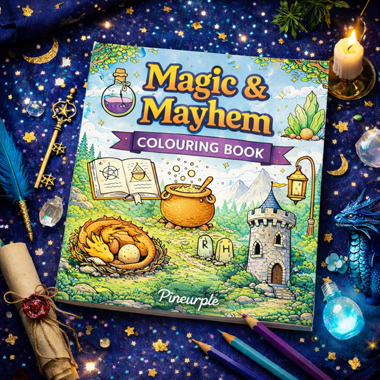 Magic & Mayhem Vol 1 Colouring Book