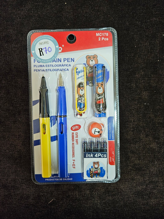2pc Fountain Pen Set