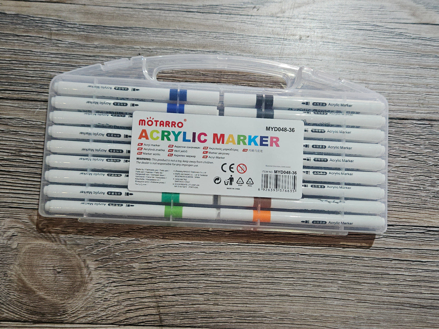 Acrylic Brush Markers