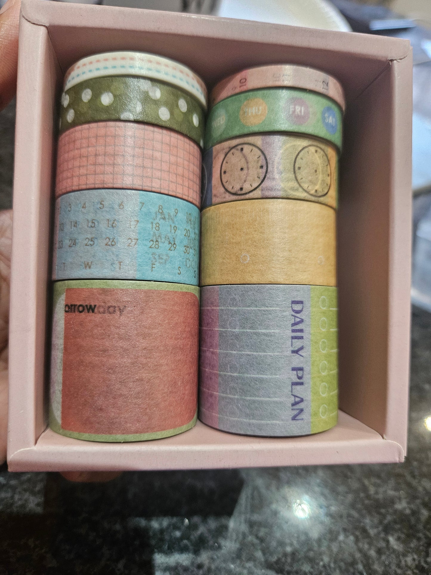 10pc Planner Washi Tape