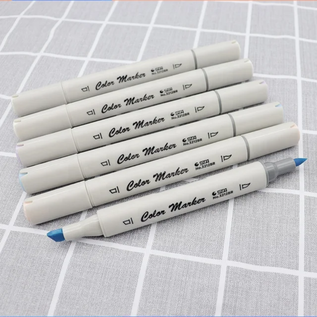 STA Brush Alcohol Markers-PREORDER