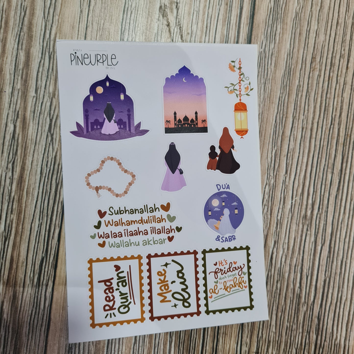 Islamic Journalling Stickers