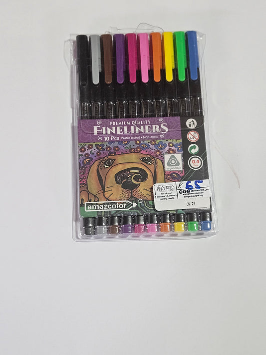 Amazocolor Fineliners 10pc