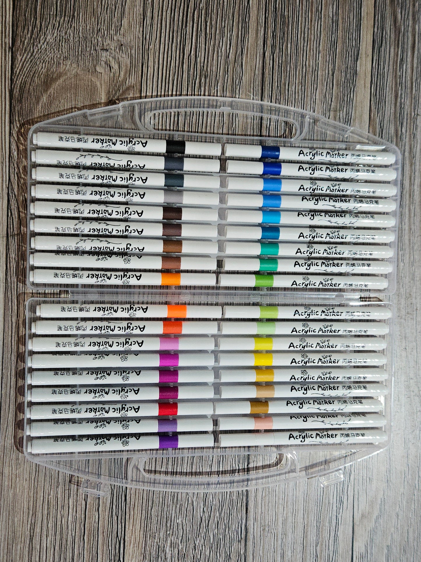 Acrylic Brush Markers