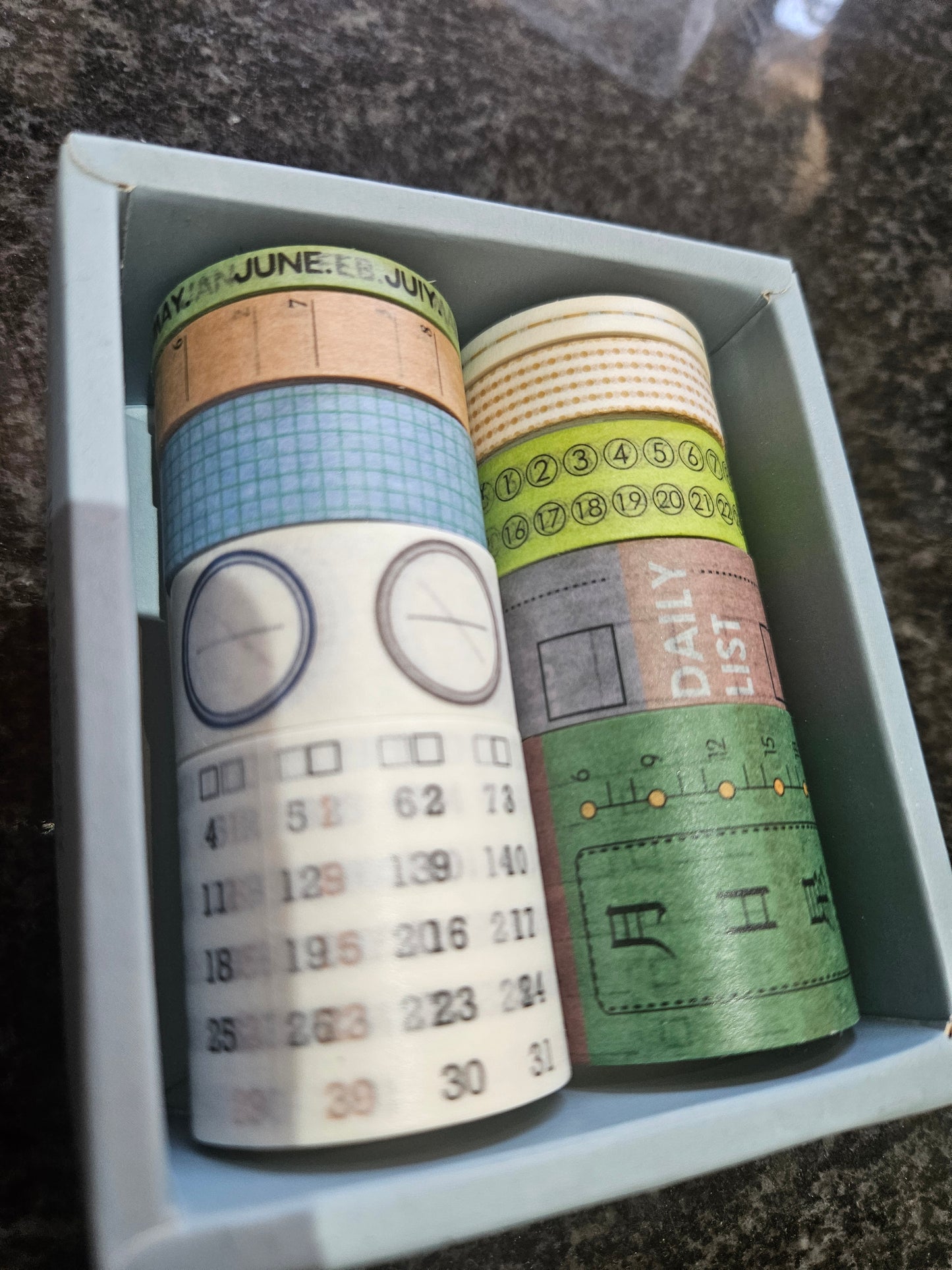 10pc Planner Washi Tape