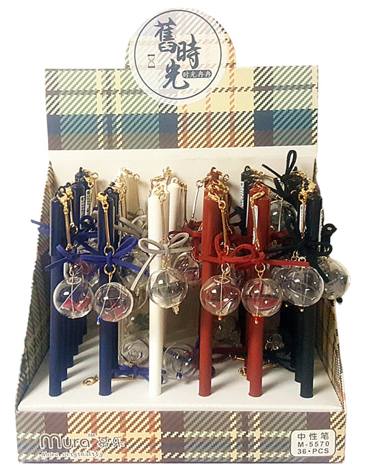 Glass Bauble Pen - Sticky Residue on Pen