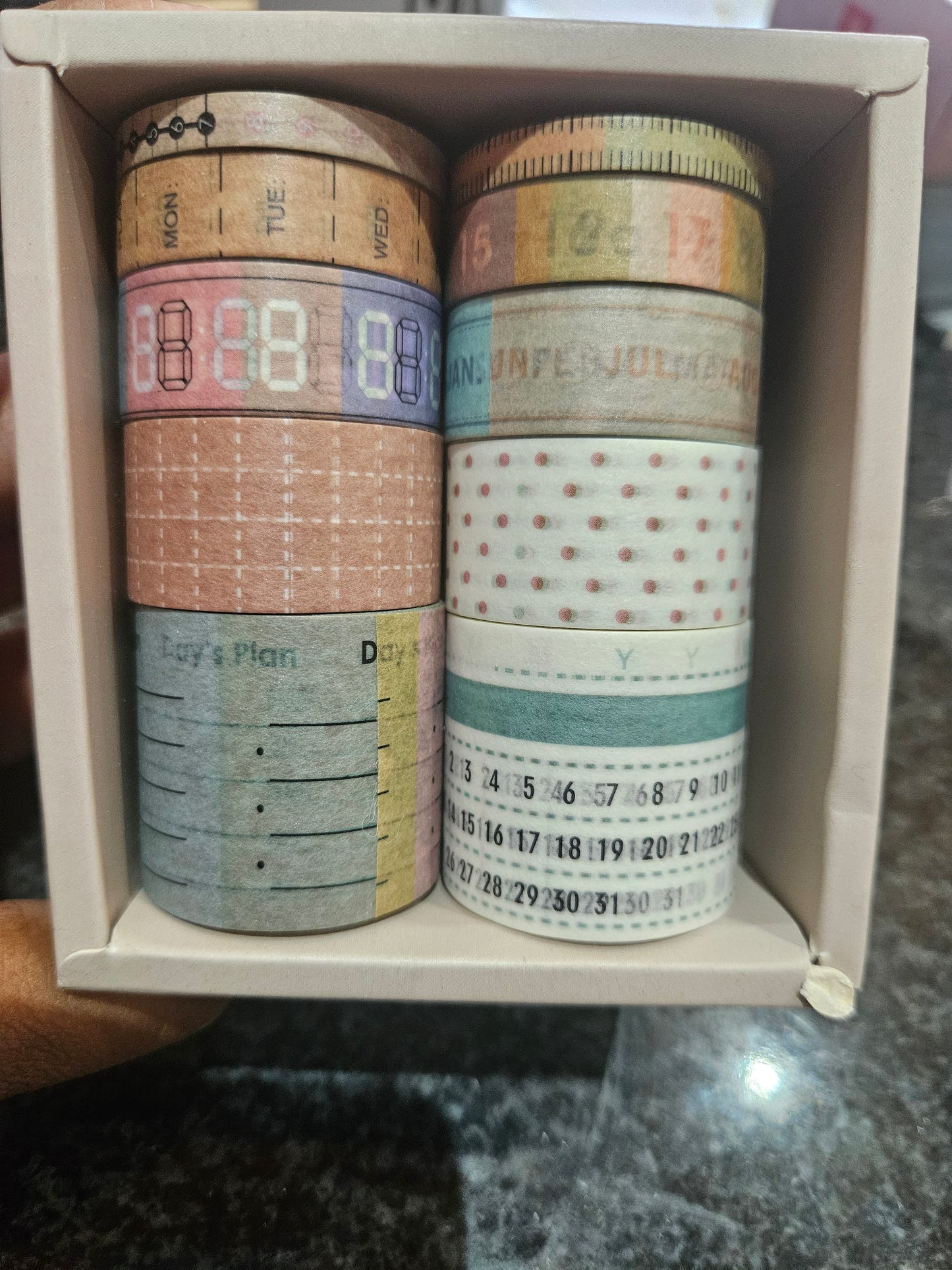 10pc Planner Washi Tape