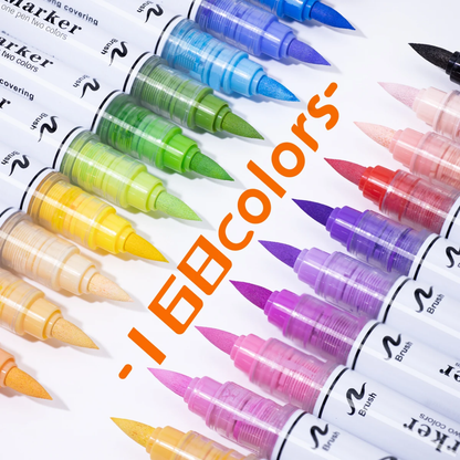168 Colour (84pc) Double Sided Acrylic Markers