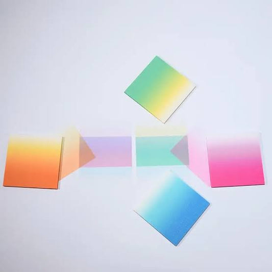 Glitter Sticky Notes- Transparent 8cmx8cm